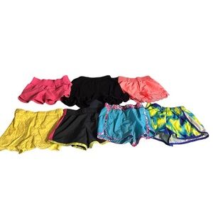 Girls Size 6 Shorts Champion Skechers OP Athletic Croft & Barrow Eyelet Lot Of 7